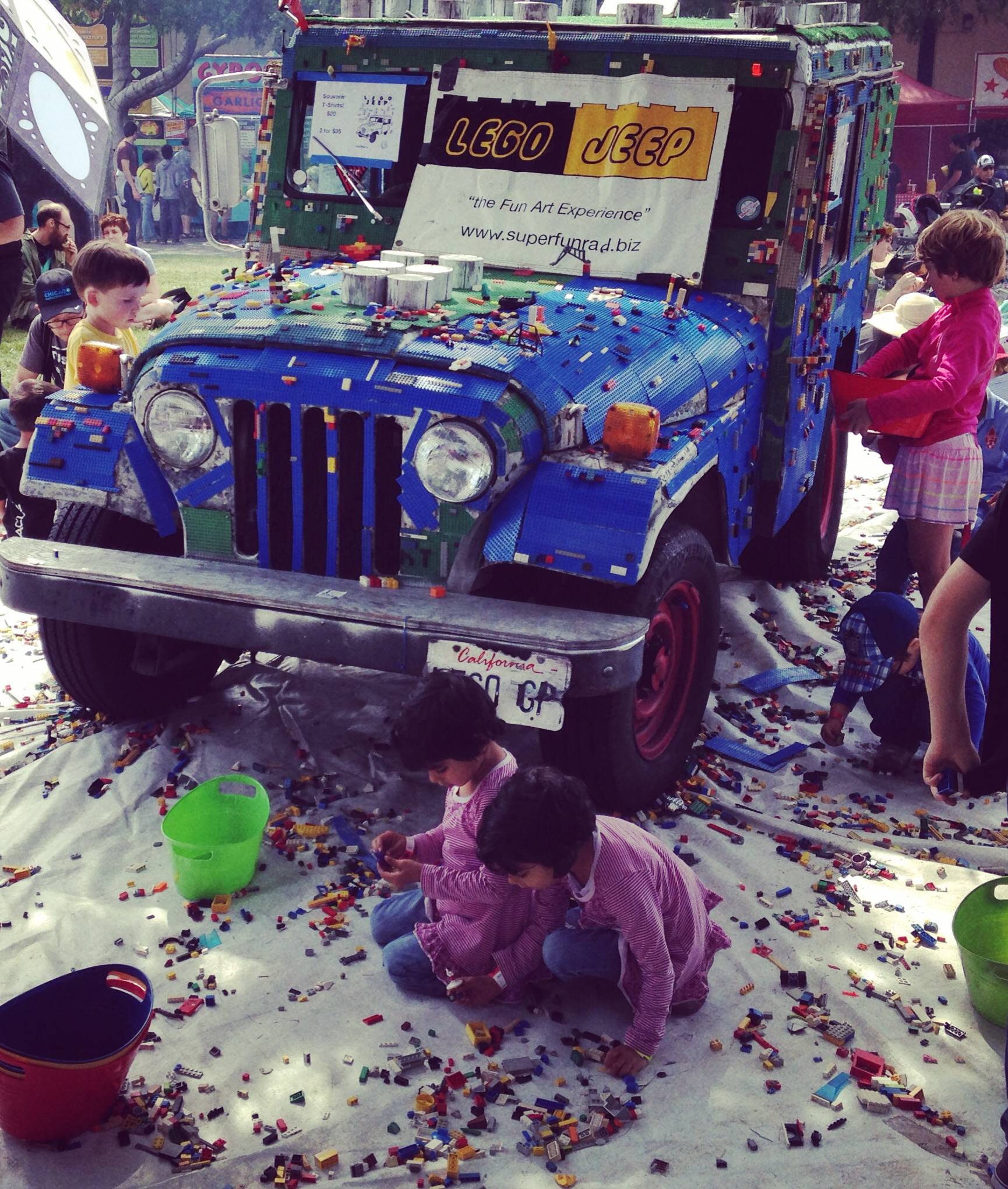 Lego Jeep Maker Faire smaller